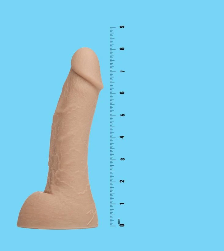 Dildo, Nudjack - Brent Everett, Silicon Medical, 21 CM