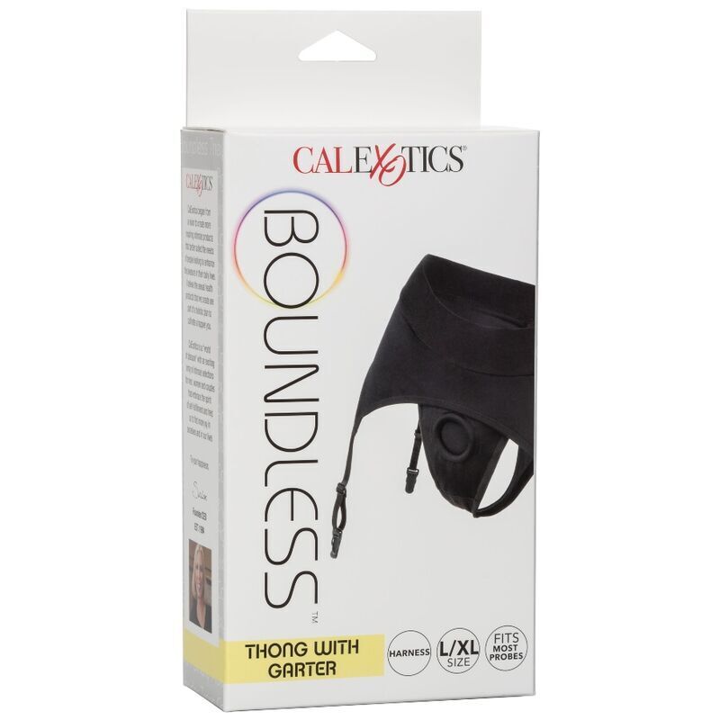 Chilot Tanga cu Portjartier, CalExotics - Boundless, Inel O Intarit, S/M