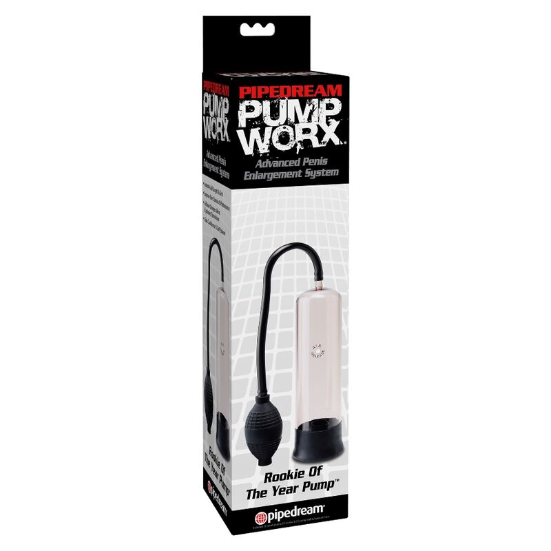 Pompa Marire Penis, Pump Worx - Valva de Eliberare Rapida, Transparent