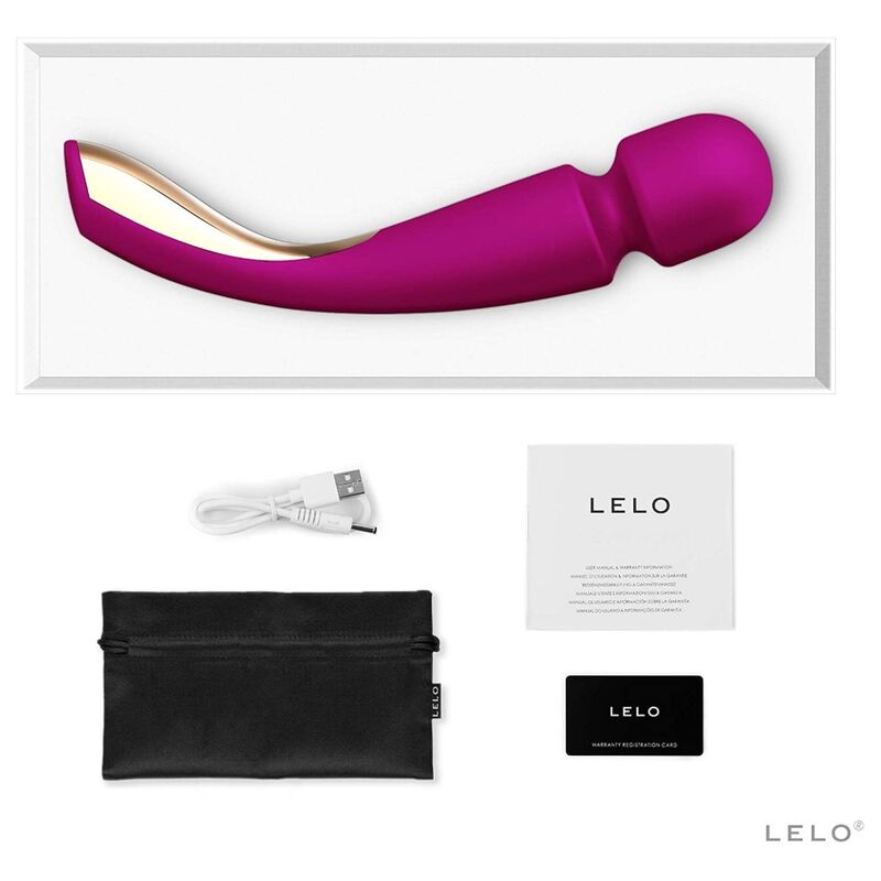 Vibrator Wand Inteligent, Lelo - Smart Wand 2, 10 Modele de Vibratie, Medium Purple