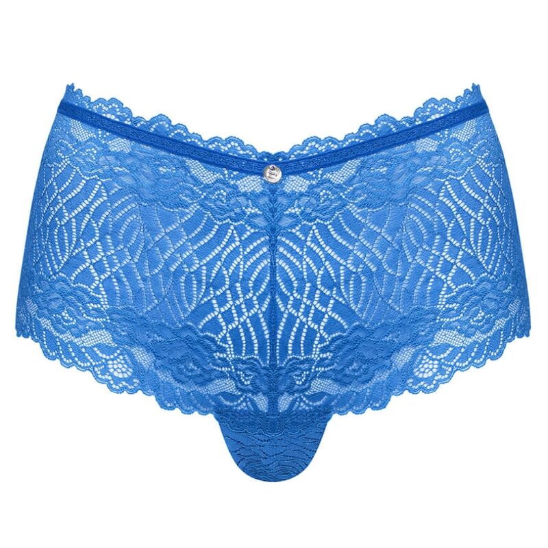 Chiloti Sexy, Obsessive - Bluellia, Dantela Transparenta, S/M Albastru