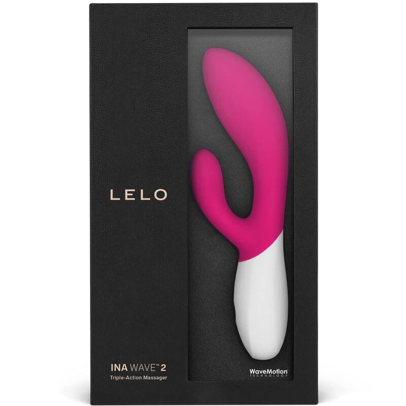 Vibrator, Lelo - Ina Wave 2, Tehnologie WaveMotion, Roz