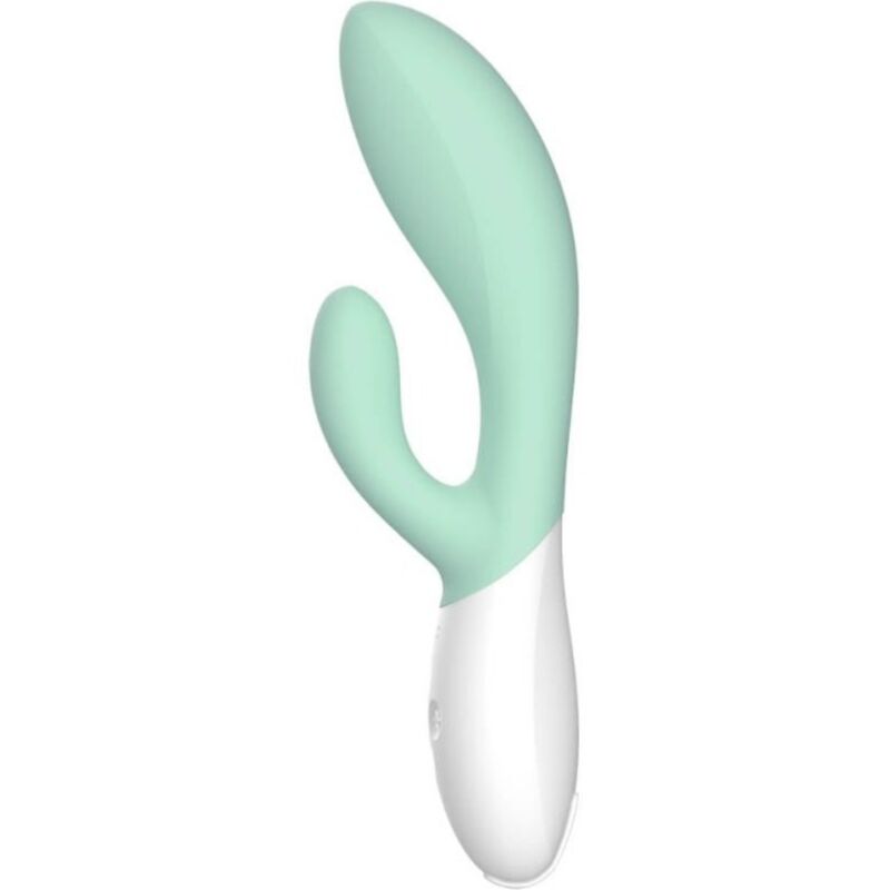 Vibrator Rabbit, Lelo - Ina 3, Actiune Dubla, Verde