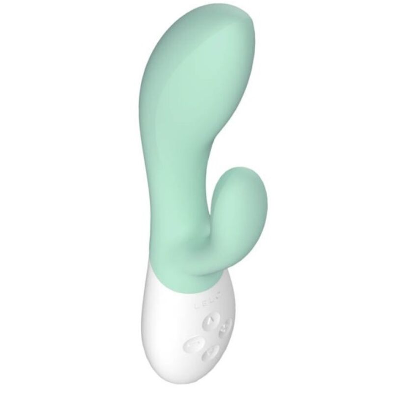Vibrator Rabbit, Lelo - Ina 3, Actiune Dubla, Verde