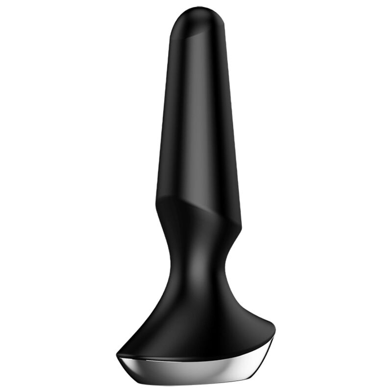 Vibrator Anal, Satisfyer - Plug Ilicious 2, Control prin Aplicatie, Negru