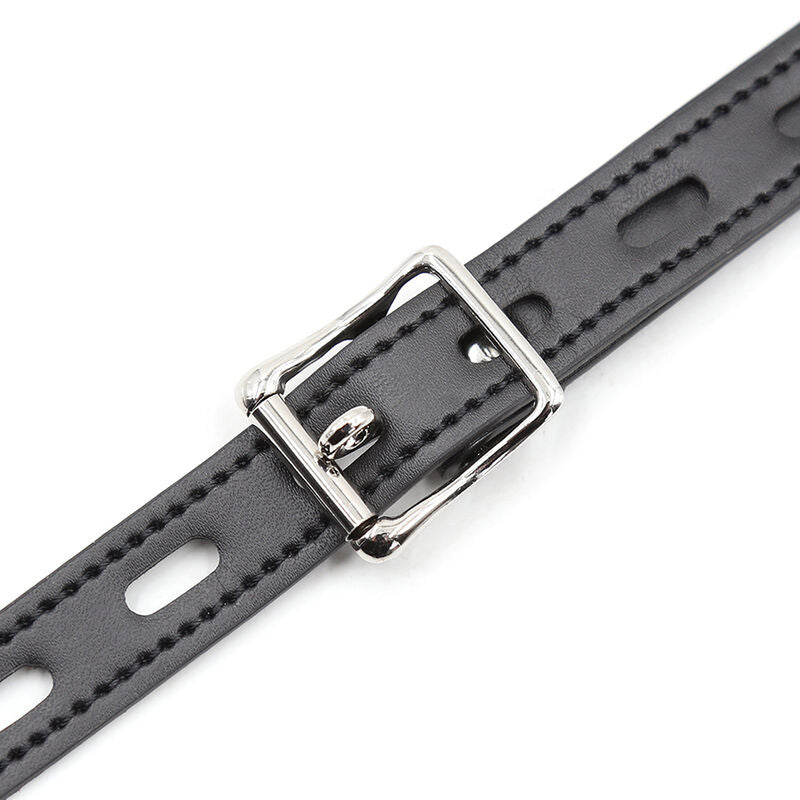 Gag din Piele, Ohmama, cu Carlige Metalice