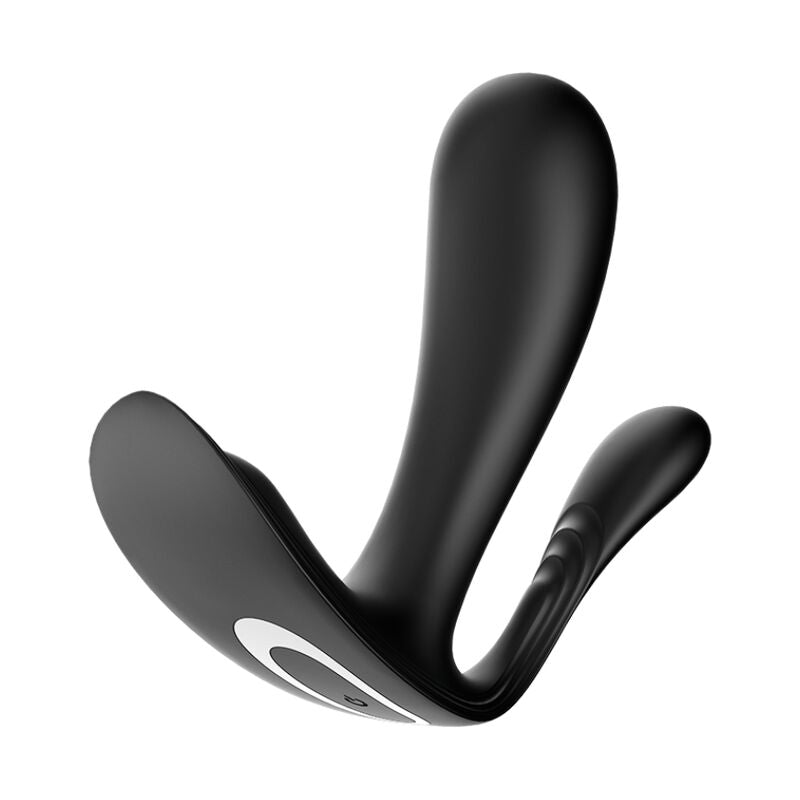 Vibrator, Satisfyer - Top Secret Plus, Stimulare Punct G si Anala, Negru