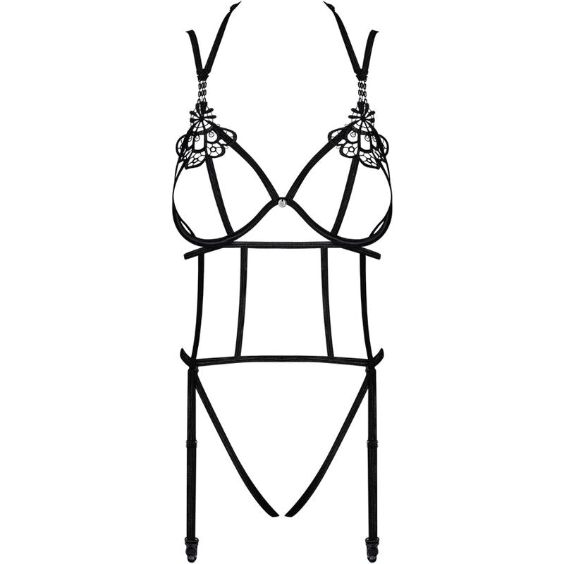 Body, Obsessive - Badossa, Crotchless, Negru S/M