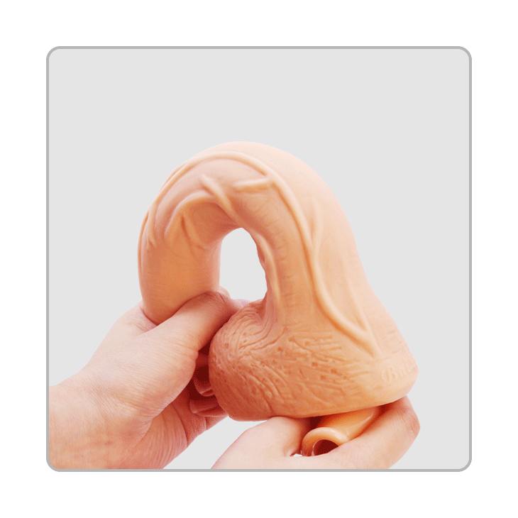 Dildo, Baile - Beautiful Jack, cu Ventuza, 26 CM