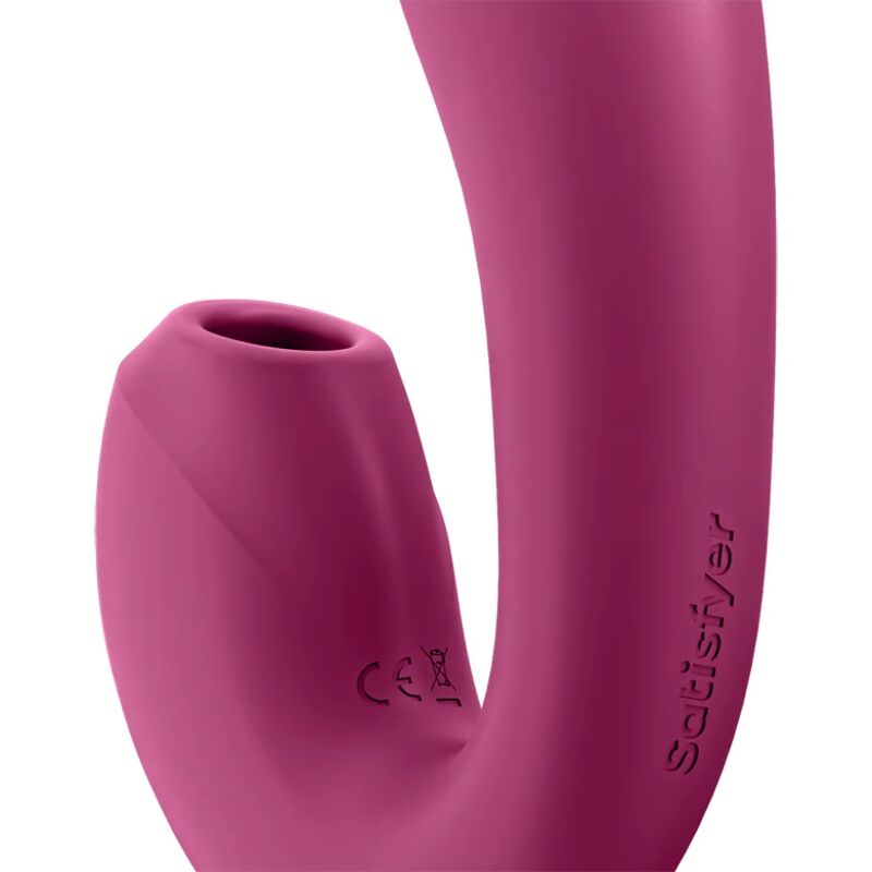 Stimulator si Vibrator, Satisfyer - Sunray, Control prin Aplicatie, App Red