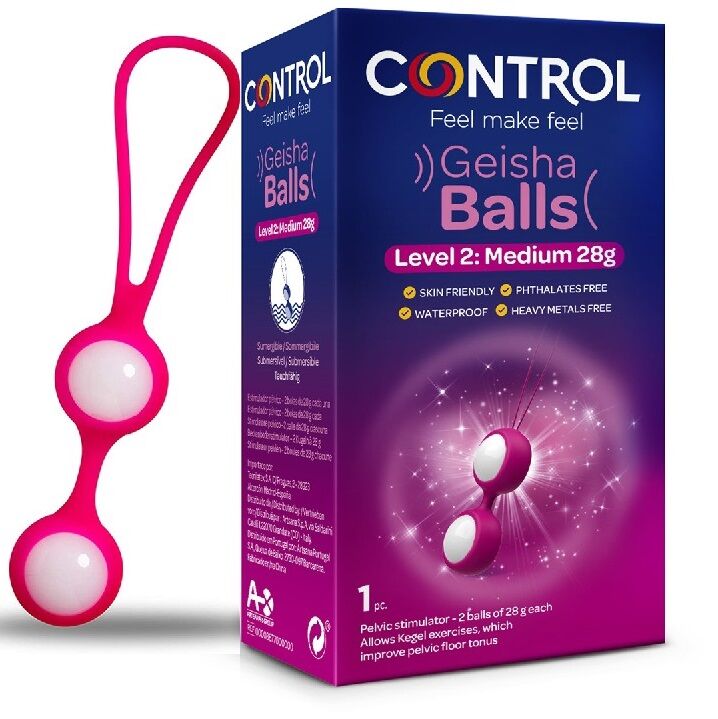 Bile Vaginale, Control - Geisha Level II, Silicon Medical Hipoalergenic, 28g