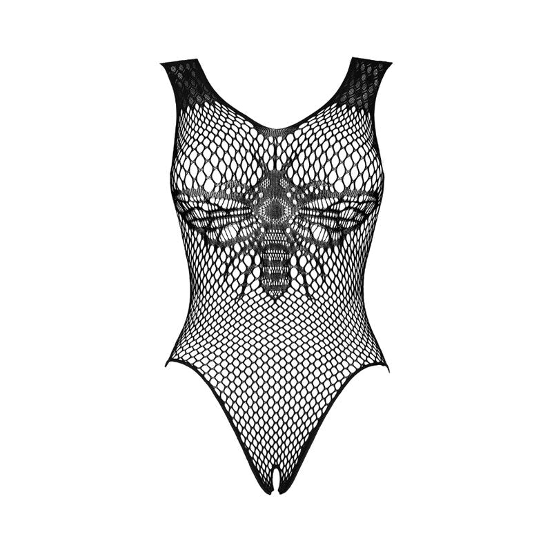 Body, Obsessive - B134, Crotchless, Negru S/M/L