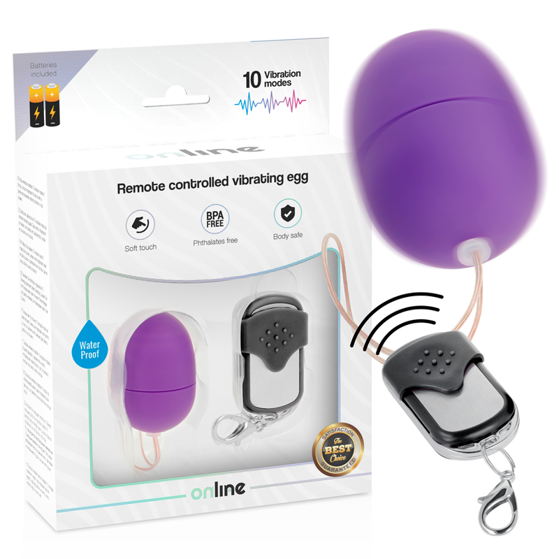 Ou Vibrator, Online, cu Telecomanda, S Purple