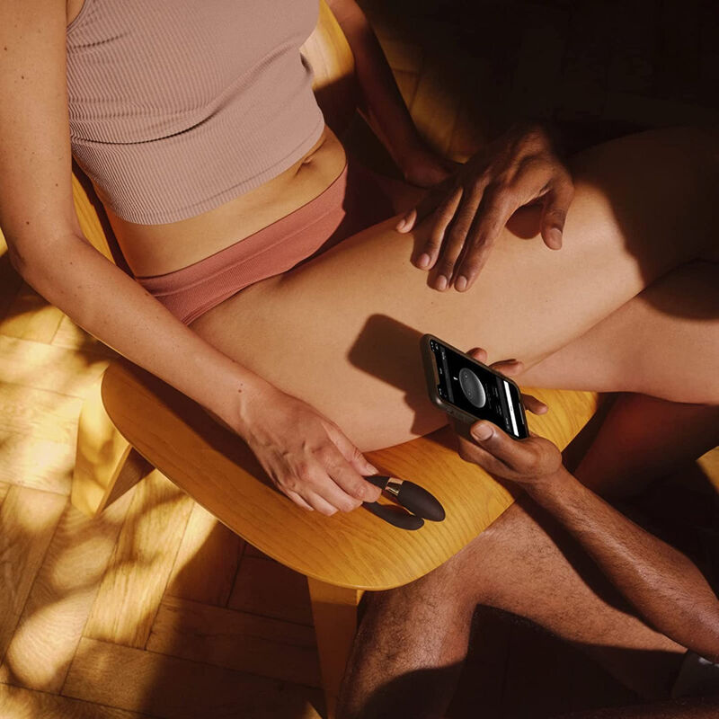 Vibrator pentru Cupluri, Lelo - Tiani Harmony, Control prin Aplicatie Bluetooth, Negru