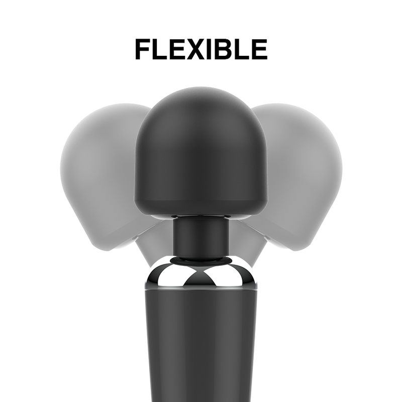 Vibrator Wand, Naomi - Wand New Super Strong, Motor 4000-8000 RPM, Gri Antracit