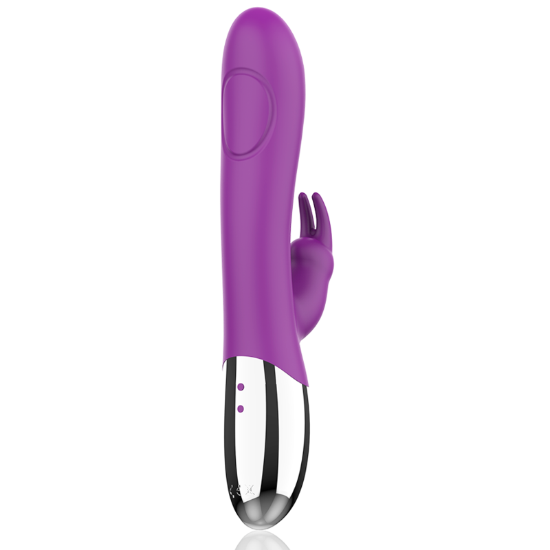 Vibrator Rabbit, Fun Function - Combi Double Tapping, Dublu Motor, 21 CM x 3.5 CM