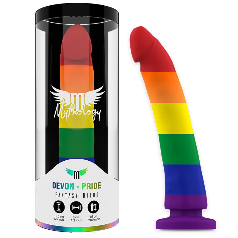 Dildo, Mythology - Devon Pride, Baza cu Ventuza, M / Pride