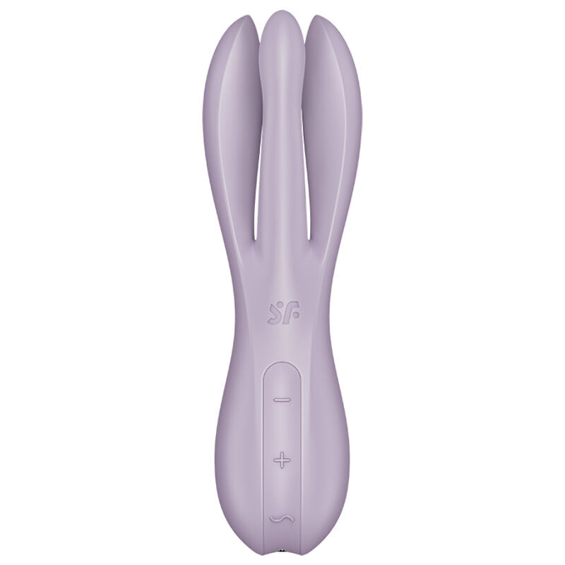 Vibrator, Satisfyer - Threesome 2, 3 Motoare, Negru