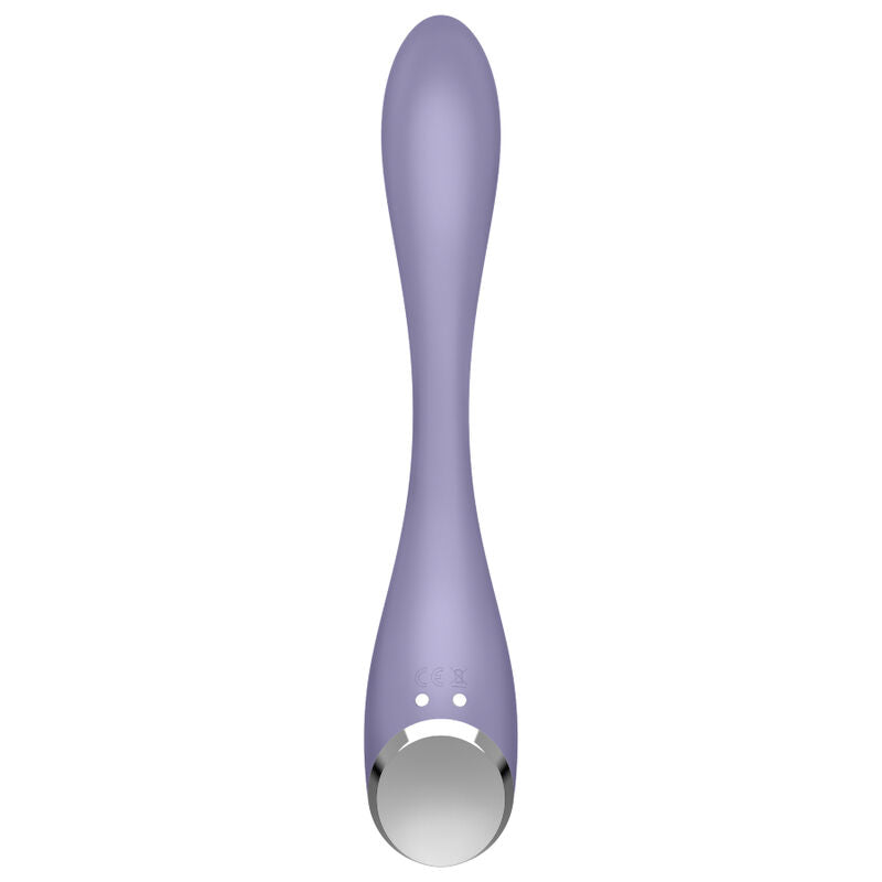Vibrator, Satisfyer - G-Spot Flex 5, Compatibil cu Satisfyer Connect App, Albastru