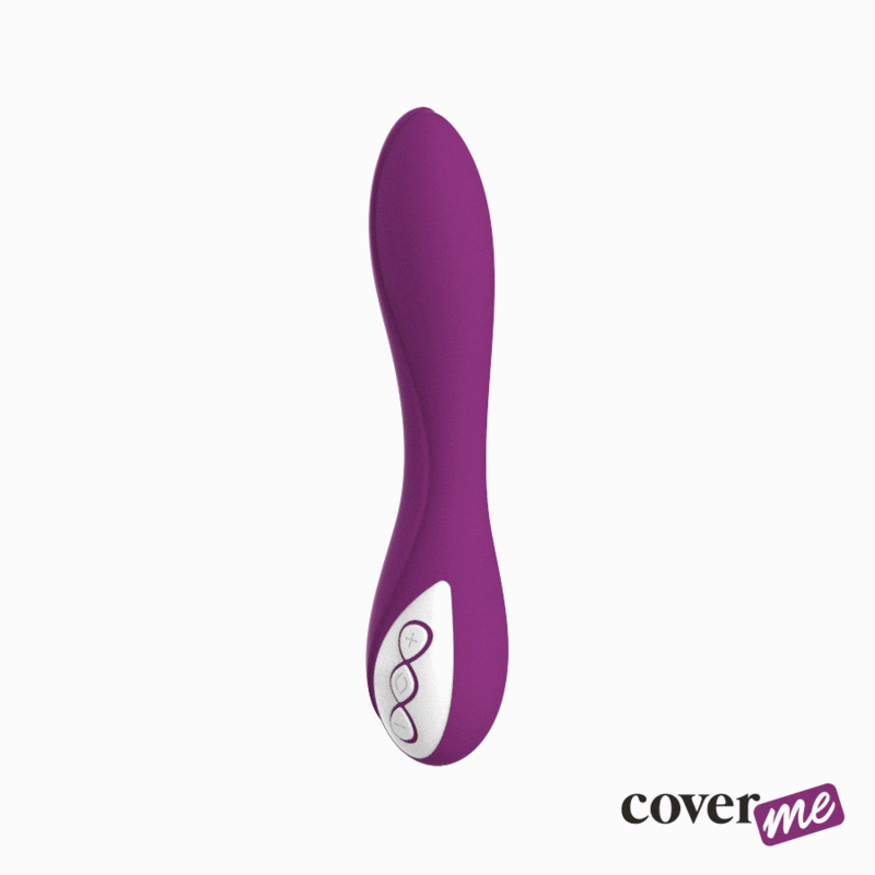 Vibrator Wireless, Coverme - Elsie, Compatibil cu Tehnologia Wireless Watchme, 189 x 40 mm