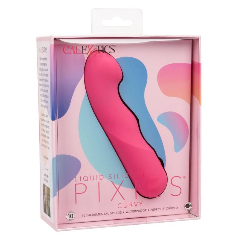 Vibrator, CalExotics - Pixies Curvy, Silicon Lichid, Roz