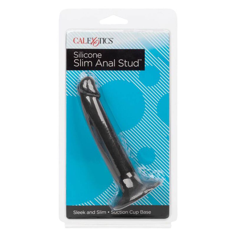 Dildo Anal, CalExotics - Silicone Slim Anal Stud, cu Ventuza