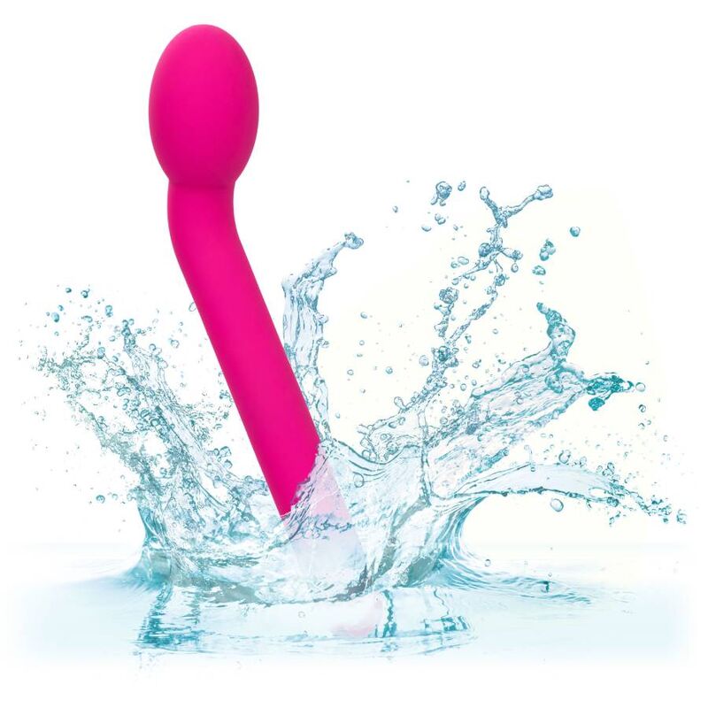 Vibrator Punctul G, Calexotics - Bliss Tulip, Silicon Lichid, Roz
