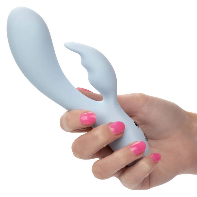 Vibrator Punctul G, CalExotics - Contour Kali, Motoare Duale, Blue