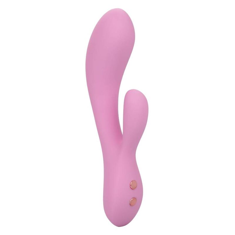 Vibrator Punctul G, CalExotics - Contour Zoie, Motoare Duble, Roz