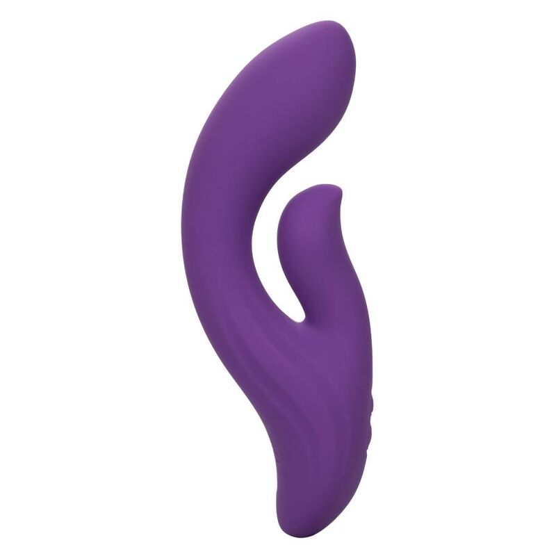 Vibrator Dual, CalExotics - Stella Dual Pleaser, Motoare Duale, Mov