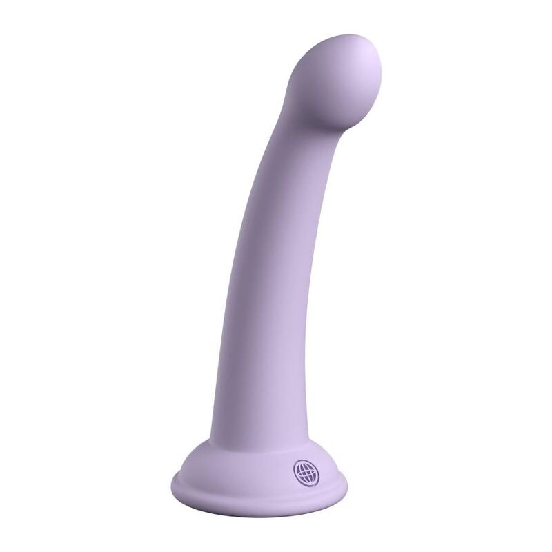 Dildo, Dillio - Secret Explorer, Silicon Tratat cu Platina, 15,24 CM Violet