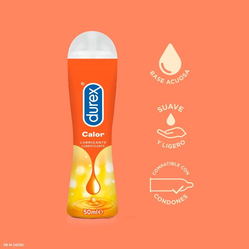 Lubrifiant, Durex - Play Heat Effect, Efect de Incalzire, 50 ML