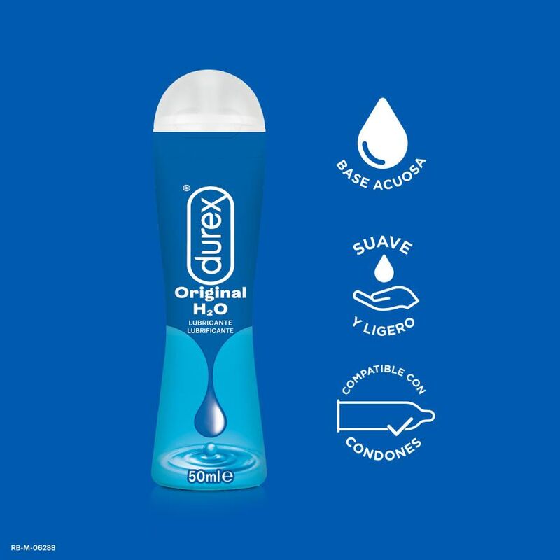 Lubrifiant, Durex - Play Natural H2O, pe Baza de Apa, 50 ML