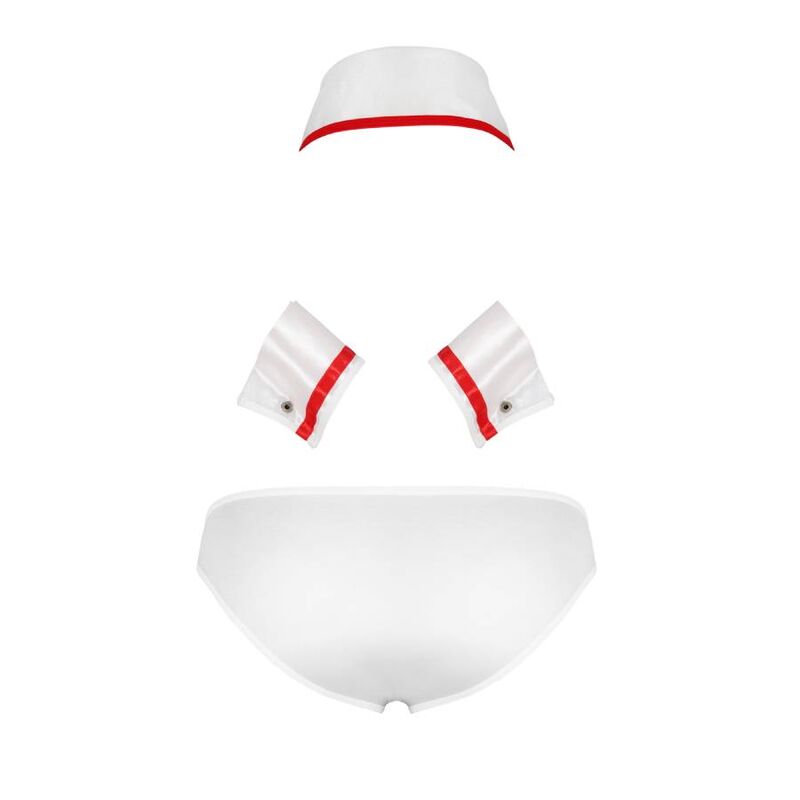 Slip, Passion - Gregory, Materiale Certificate Oeko-Tex, S/M White