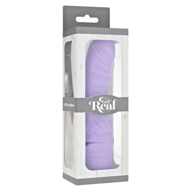 Vibrator G-Spot, Get Real - Mini Classic, Vibratii Multiple, Purple