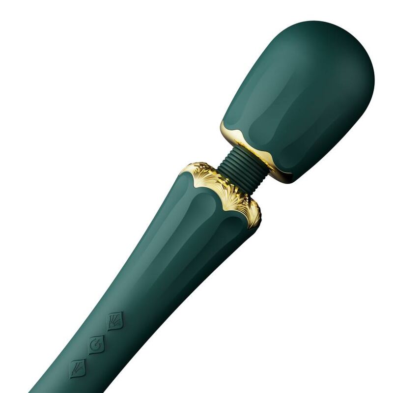 Vibrator Wand, Zalo - Kyro, Tehnologie Direct Power 2.0, Verde