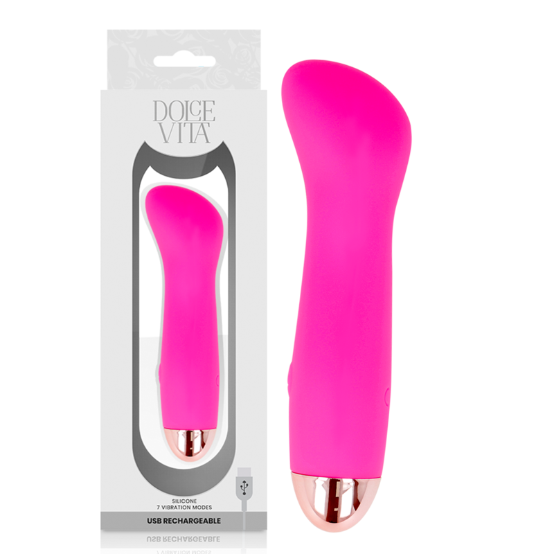 Vibrator, Dolce Vita - One, Reincarcabil 7 Moduri, Roz