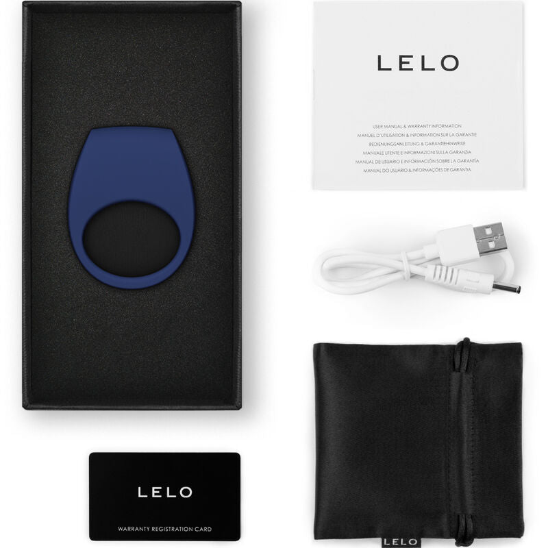 Inel Vibrator, Lelo - Tor 3, Control prin Aplicatie Bluetooth, Mov