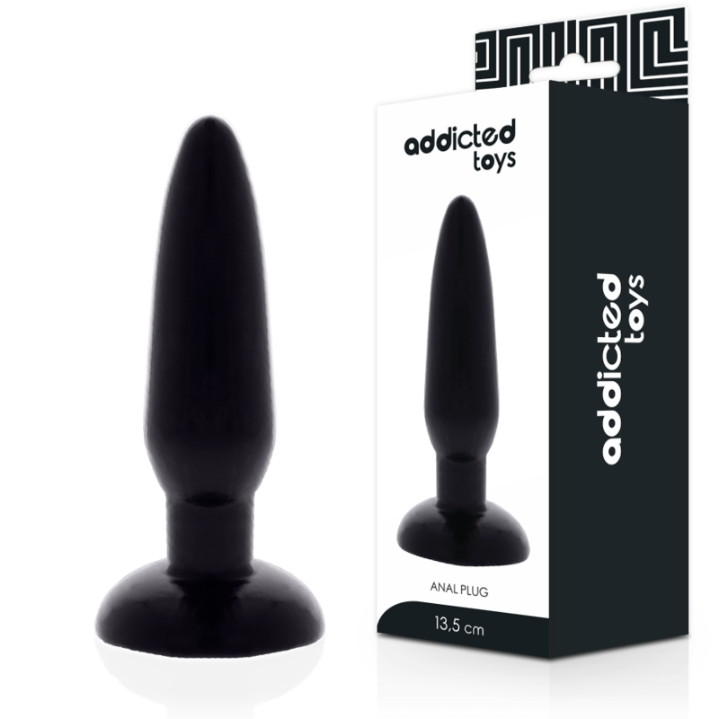 Plug Anal, Addicted Toys - Buton Anal, TPR fara Ftalati, 13.5 x 3.5 CM