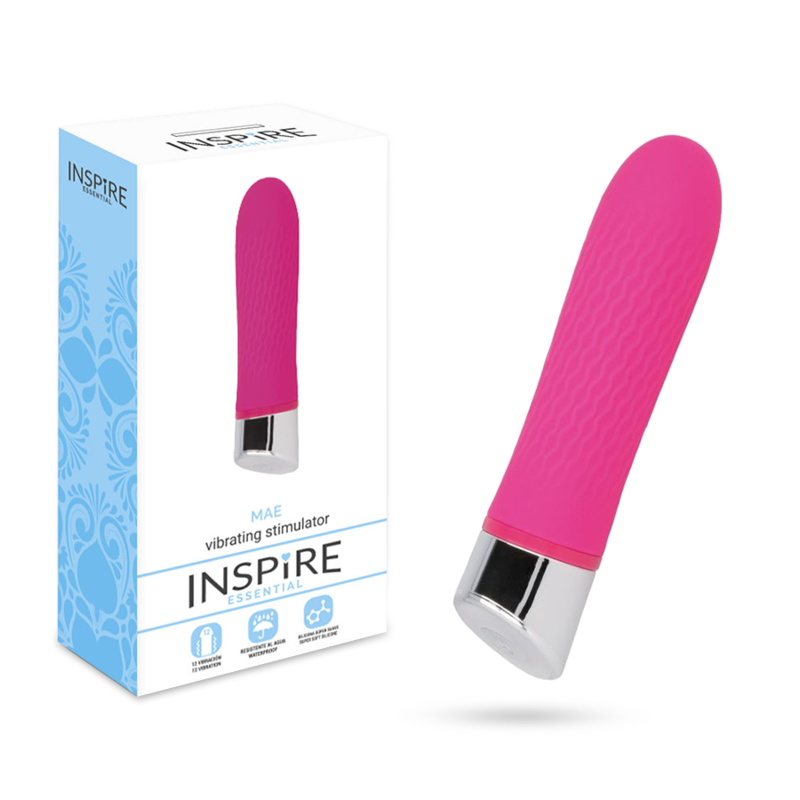 Vibrator, Inspire - Essential Mae, 12 Functii de Vibratie, Roz