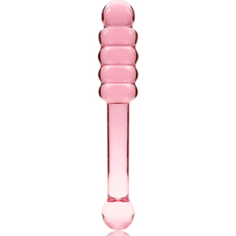 Dildo, Nebula Series By Ibiza - Model 20, Sticla Borosilicata, Transparent 20.5 CM x 3 CM