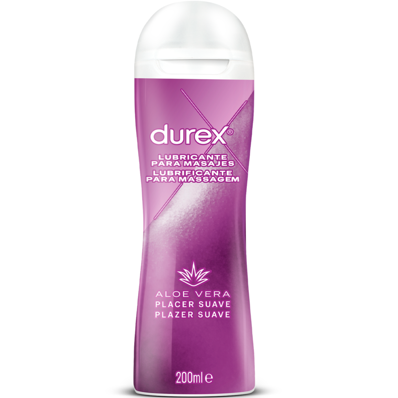 Lubrifiant Intim si Masaj, Durex - Play Massage 2 in 1, Aloe Vera, 200 ML