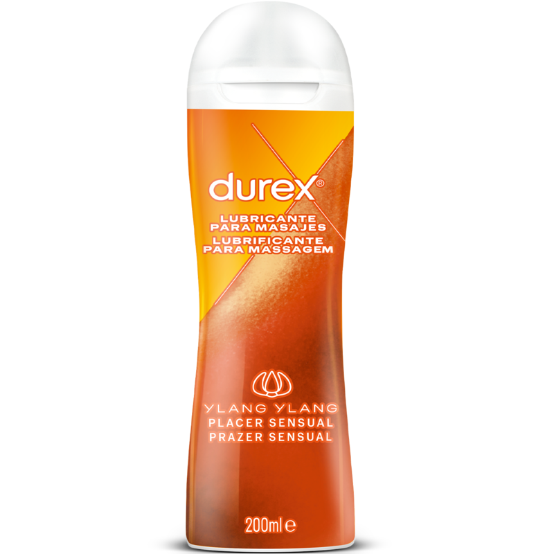 Gel de Masaj si Lubrifiant, Durex - Massage 2 in 1 Sensual, Ylang Ylang, 200 ML