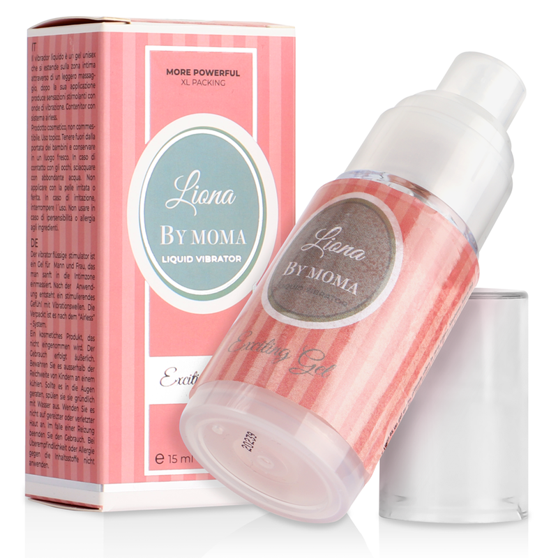 Gel Vibrator Lichid, Liona By Moma - Exciting, Efect de Vibratie, 15 ML