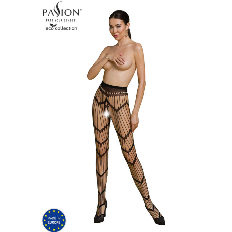 Body, Passion - Eco Collection S006, Materiale Reciclate, Marime Universala / Negru
