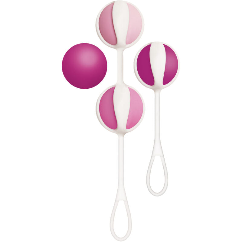Bile Geisha, G-Vibe - Geisha Balls Mini, Set de 4, Purple