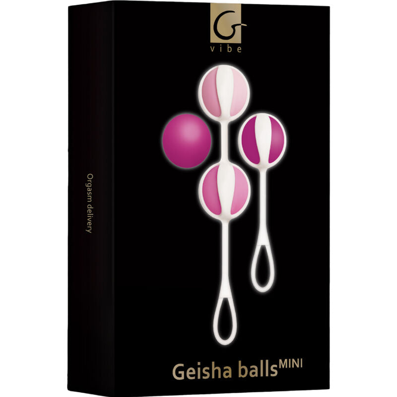 Bile Geisha, G-Vibe - Geisha Balls Mini, Set de 4, Purple