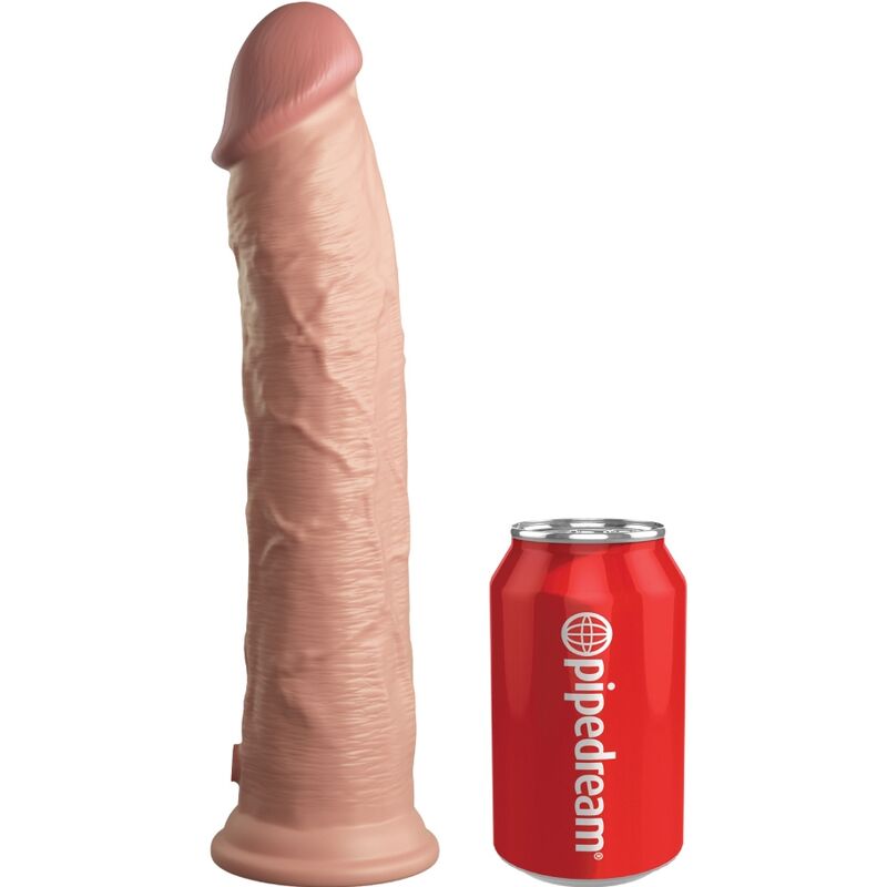 Dildo, King Cock - Elite Realistic Silicone, Silicon cu Densitate Dubla, 28 CM