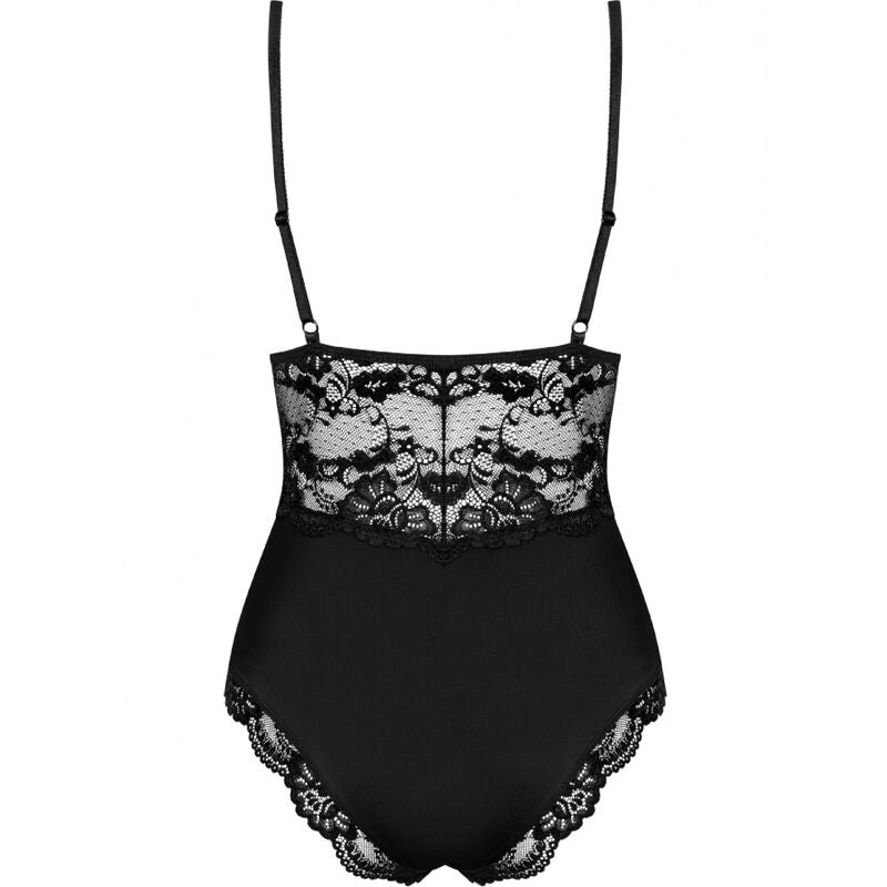 Body, Obsessive - 810-TED-1, Dantela Transparenta, S/M Negru
