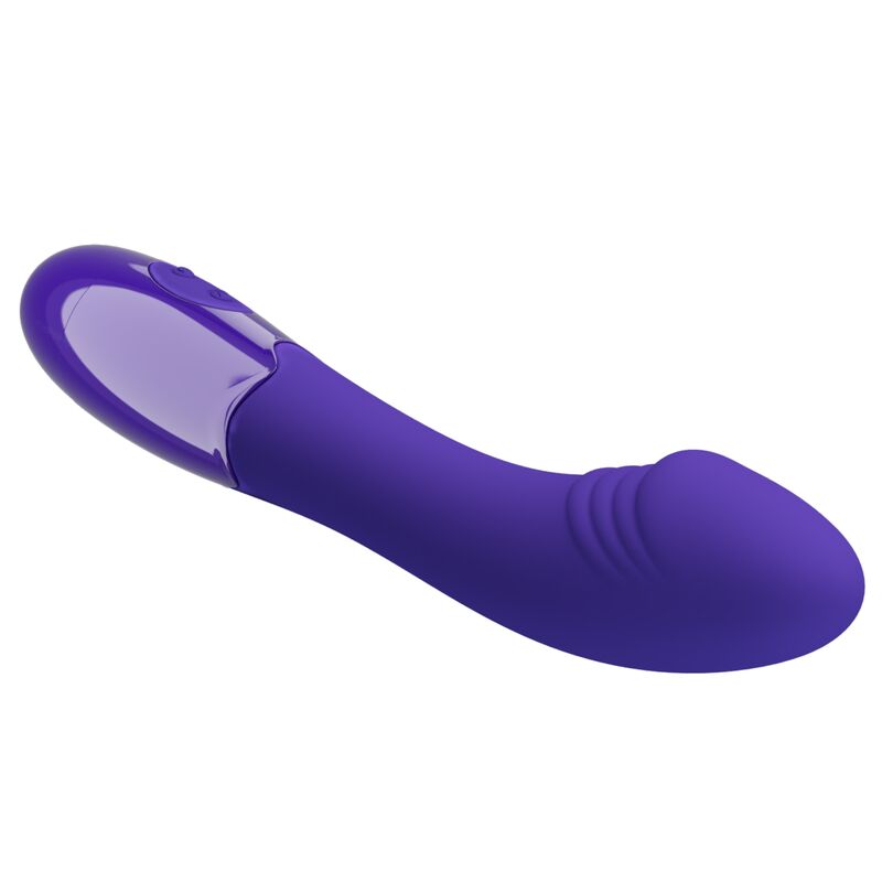 Vibrator Dildo, Pretty Love - Elemental Youth, 30 de Functii de Vibratie, Mov
